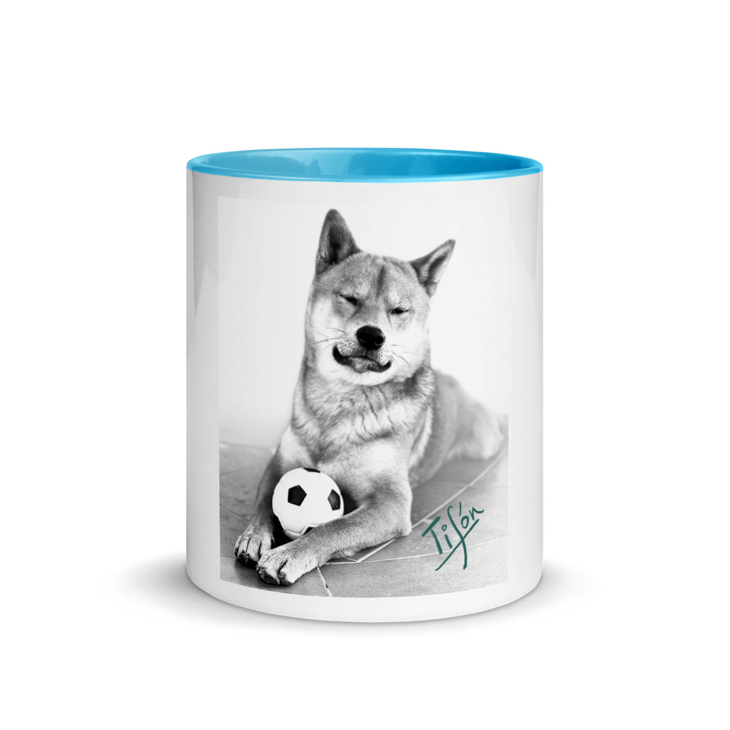 Tifon Shiba Inu Mug colored interior