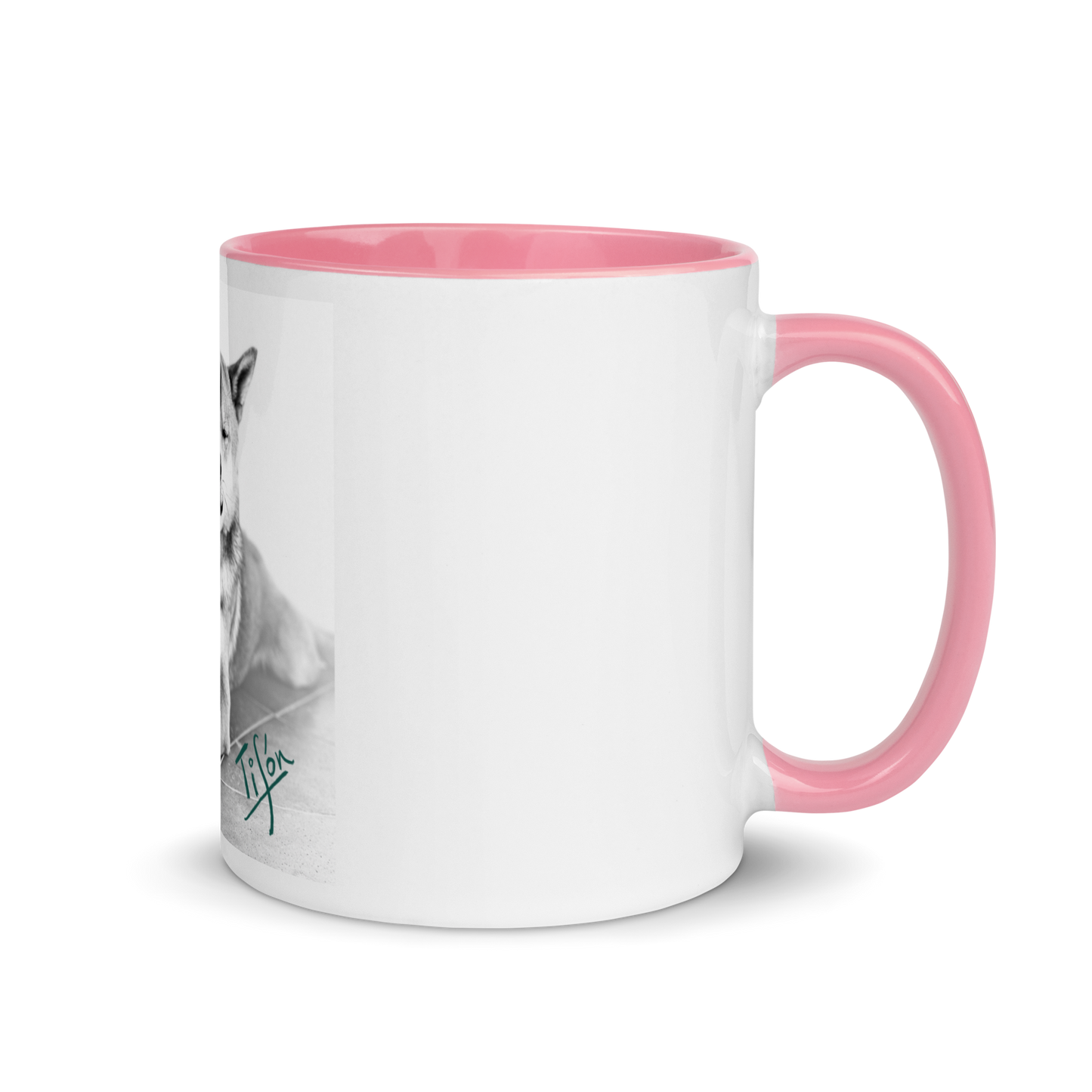 Tifon Shiba Inu Mug colored interior