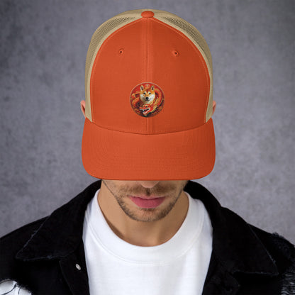 2024 Shiba&Dragon Trucker Cap