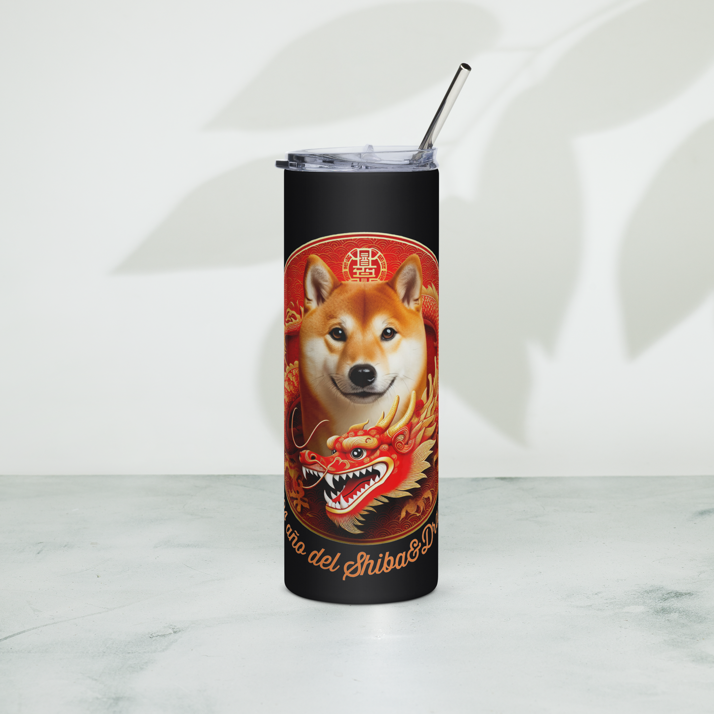 2024 Shiba&Dragón - Stainless steel tumbler