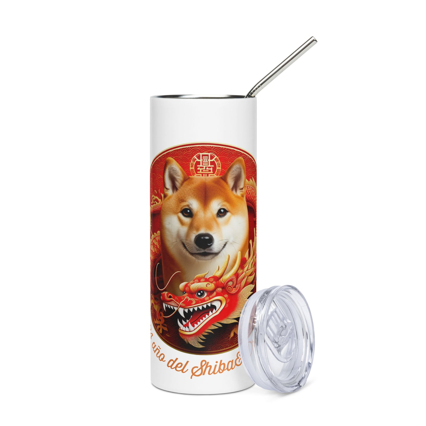 2024 Shiba&Dragón - Stainless steel tumbler