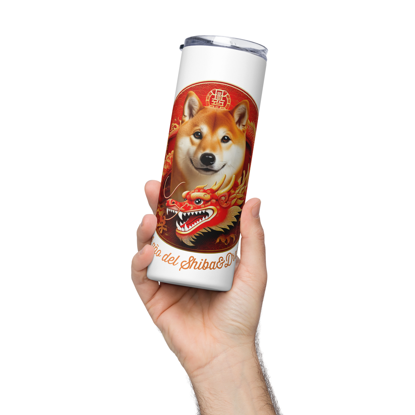 2024 Shiba&Dragón - Stainless steel tumbler