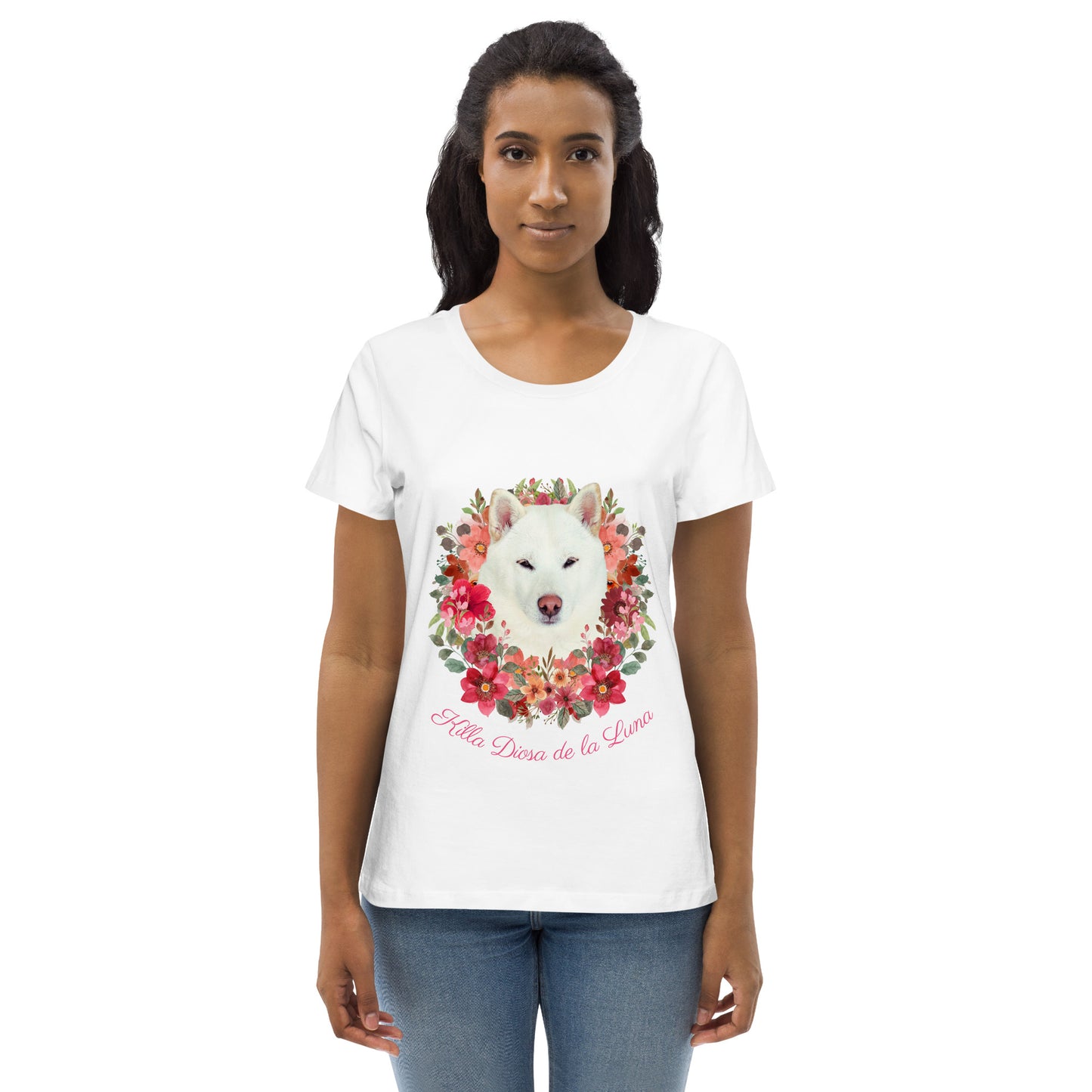 Killa The Moon Goddess Camiseta ajustada ecológica para mujer