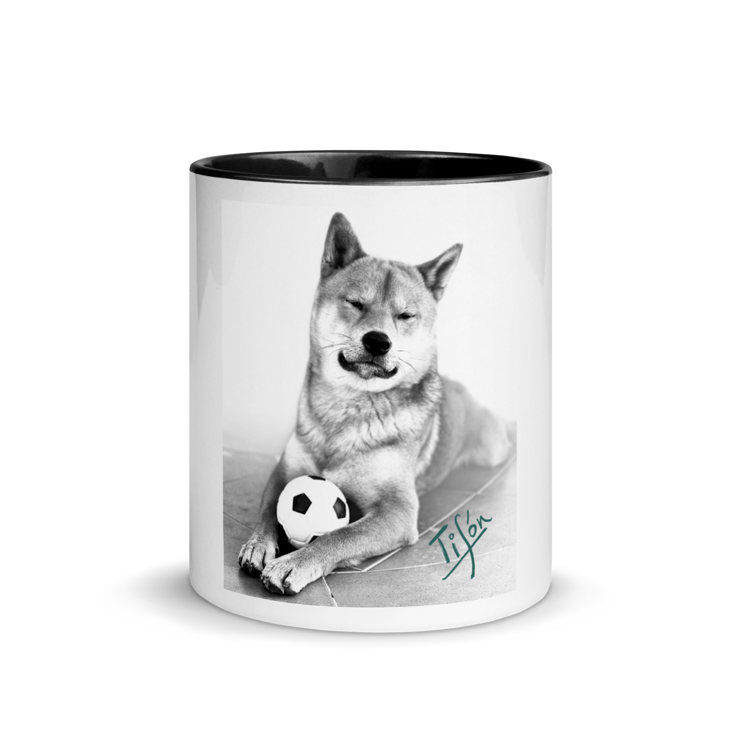 Tifon Shiba Inu Mug colored interior