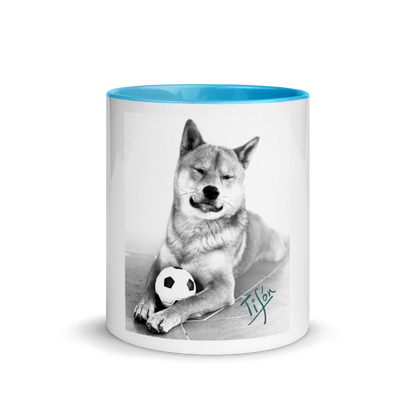 Tifon Shiba Inu Mug colored interior