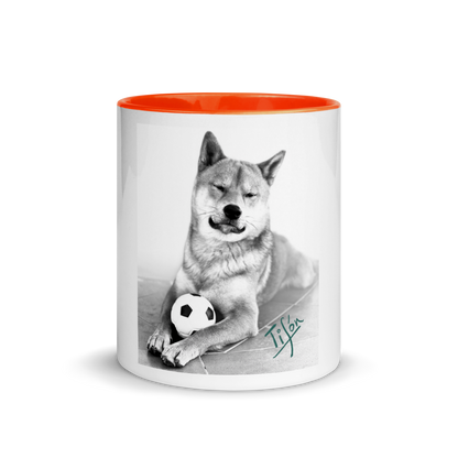 Tifon Shiba Inu Mug colored interior