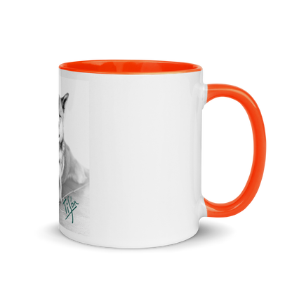 Tifon Shiba Inu Mug colored interior