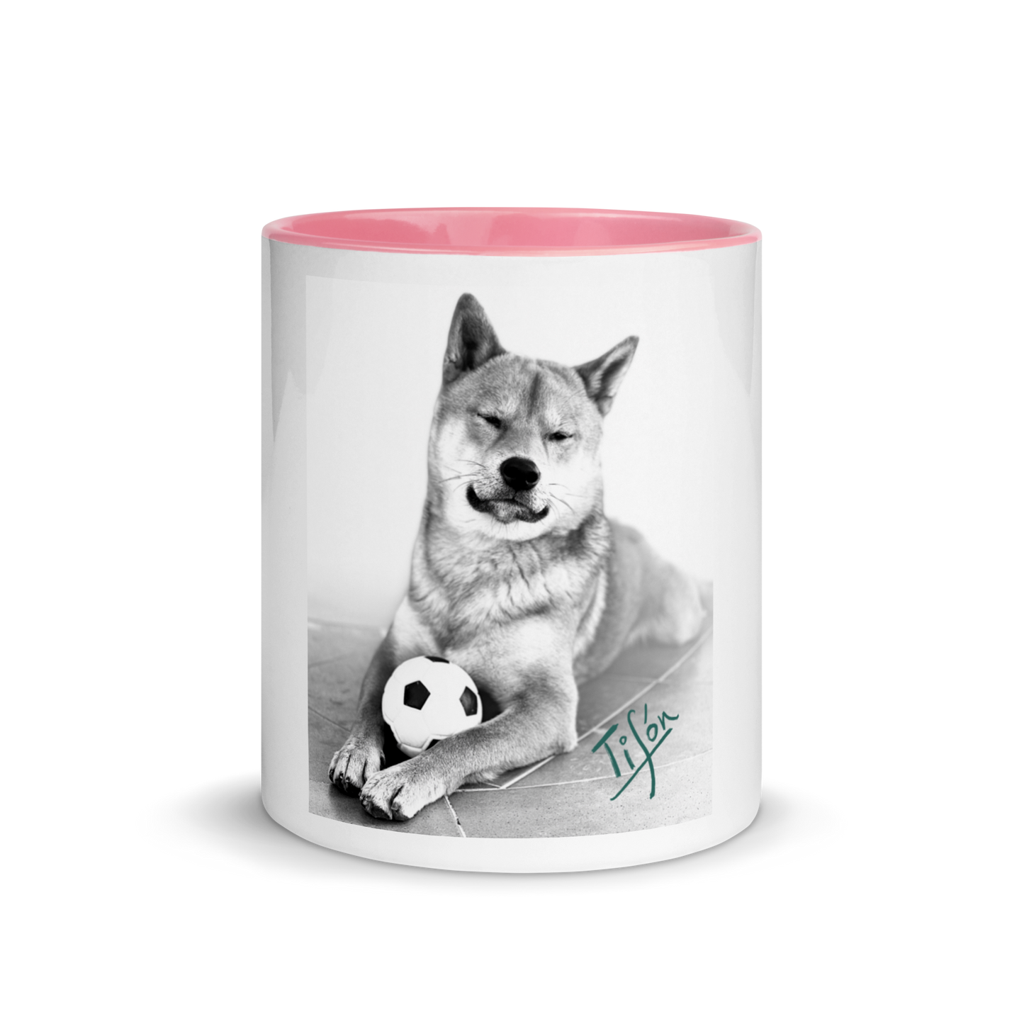 Tifon Shiba Inu Mug colored interior