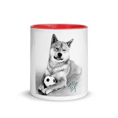 Tifon Shiba Inu Mug colored interior
