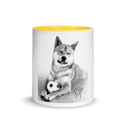 Tifon Shiba Inu Mug colored interior